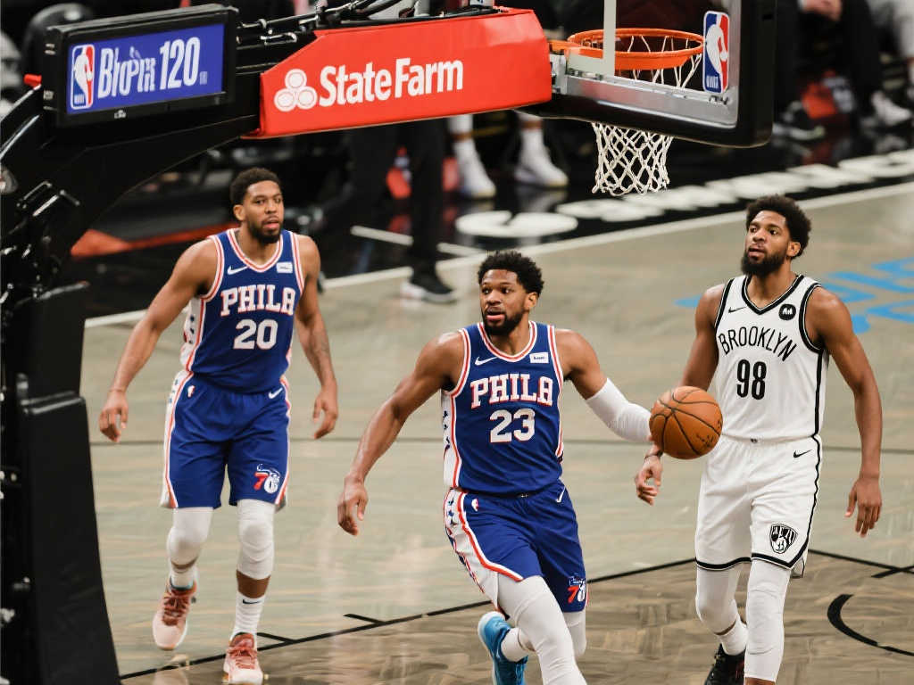 76人7连败不敌篮网！恩比德身体堪忧，球队一年努力恐付诸东流？